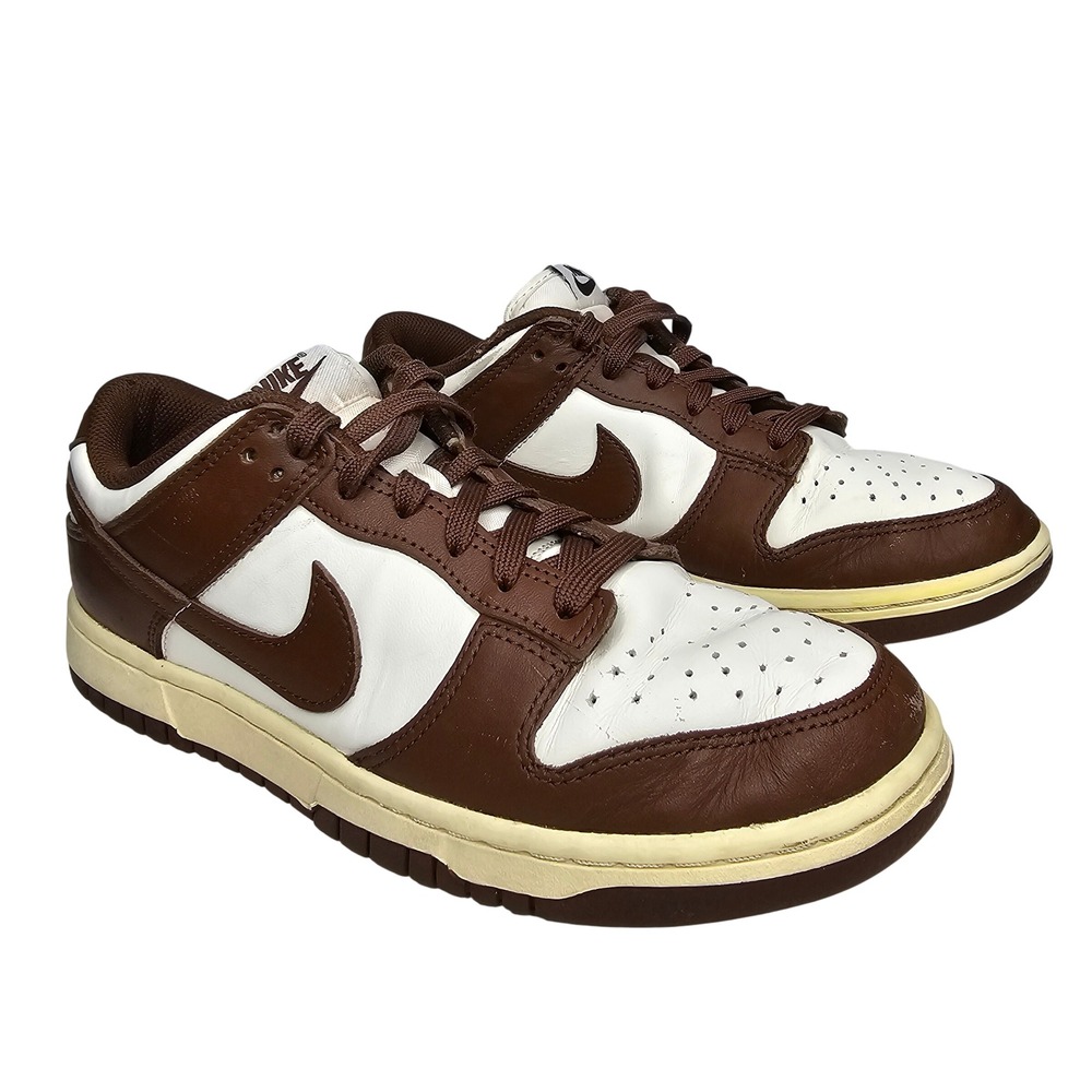 Nike Dunk Low Women Size 8 Brown Cacao Wow Sail Sneakers DD1503-124